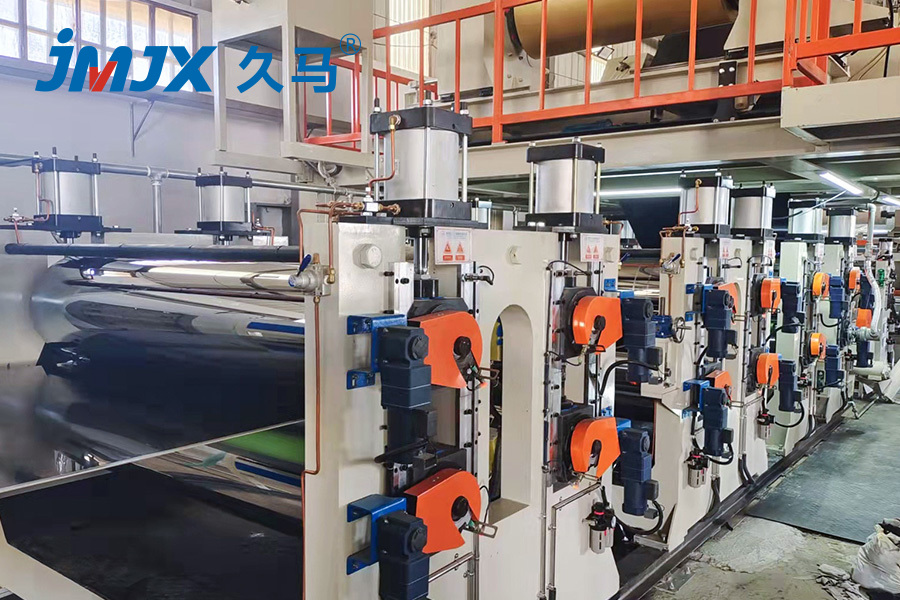 PE 3-roll low temperatus ACP productio line